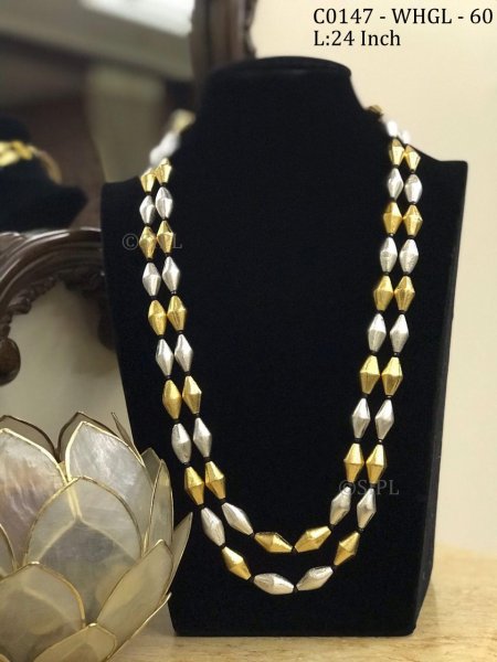 Beautiful Design Dolki Beads Mala