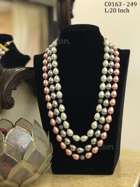 Baroque Freshwater Pearls Mala