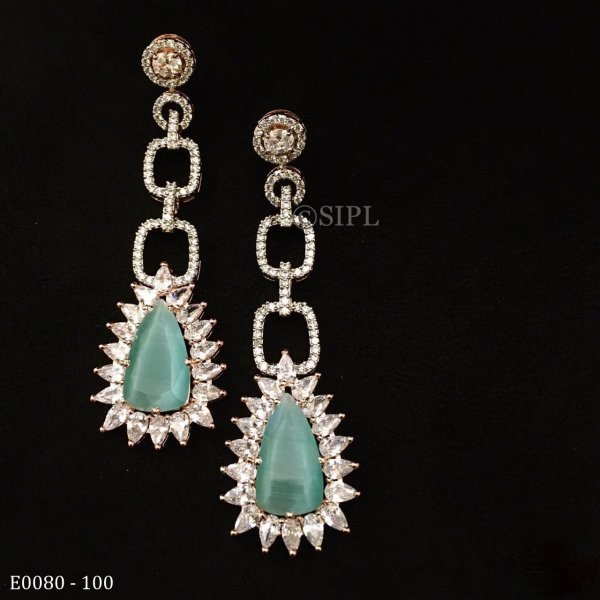 Beautiful American Diamond Earring
