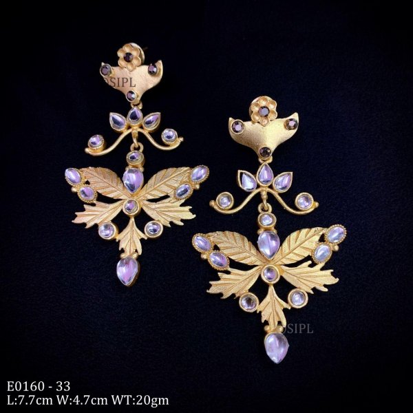 Beautiful Gold Plated Lovely Earring