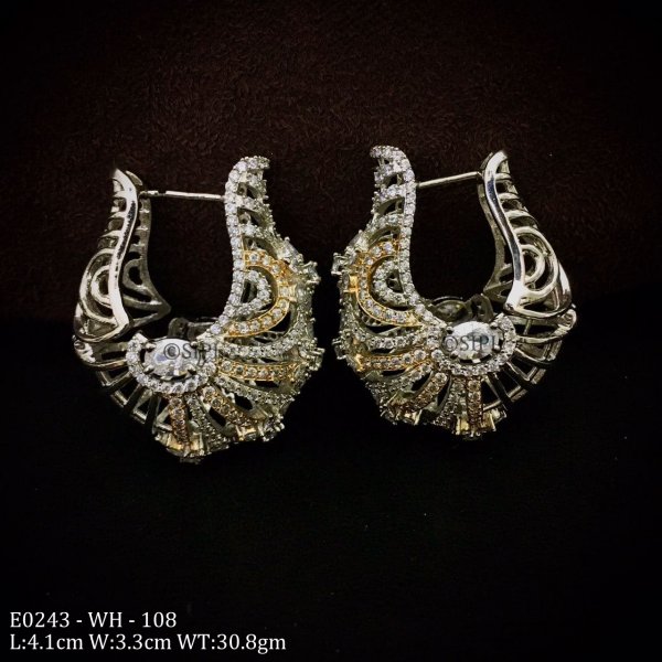 Classic Stylish Best Quality AD Earrings