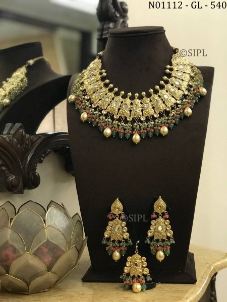 Amazing Kundan Designer Traditional Necklace Set