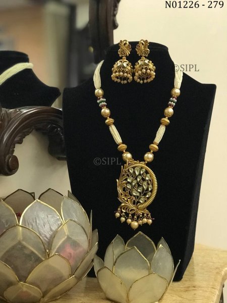 Beautiful Kundan Style South Indian Jewellery Collection