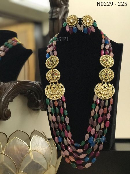 Traditional Design kundan Necklace Set