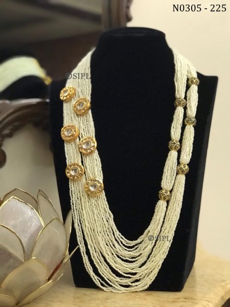 Beautifully Hand Crafted Meenakari Cheed Necklace set